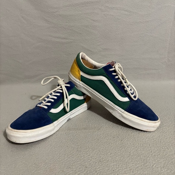 Vans Other - Vans Old Skool “Yatch Club” Suede Colorful Men's Sneakers sz 9.5 / Women’s sz 11
